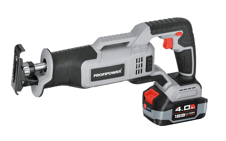 Пила сабельная аккумуляторная ProfiPower MKDJR-18V повреждена упаковка/некомплект