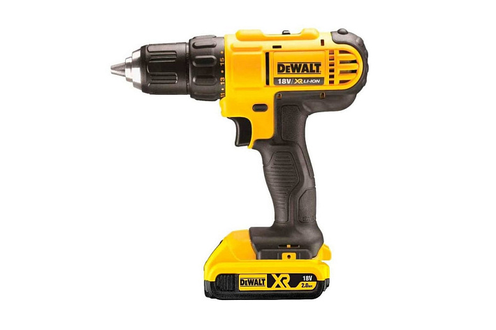 Дрель аккумуляторная DeWalt DCD771D2 (42Нм, 2х2,0Ач, ЗУ, кейс)