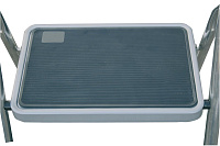 Стремянка  2 ступени (0,50м) алюминиевая, резиновые ступени MONTO Toppy XL (гарантия 5 лет)