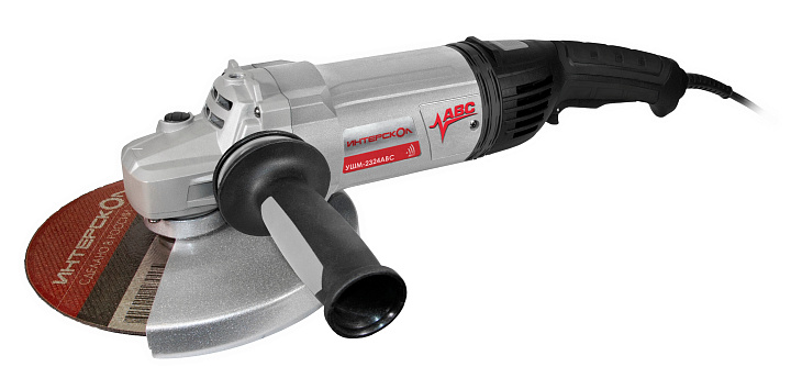 Угловая шлифовальная машина Интерскол УШМ-2324АВС (d230, 2400Вт, п/п)