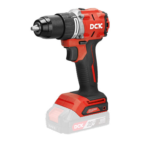 Дрель аккумуляторная DCK KDJZ2060i(TYPE Z) (60Нм, 18В, без АКБ и ЗУ, ударная)
