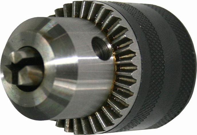 Патрон станочный до 16мм конус В18 ключевой (3-16мм) Практика