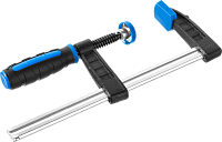 Струбцина F-образная 200х50мм ЗУБР ПРОФЕССИОНАЛ чугунные губки