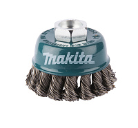 Щетка для УШМ чашеобразная витая d  60хМ14мм Makita