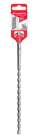 Бур SDS-plus  6,5 х 260/185мм 2 резца Rennbohr Duo 