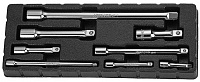 Набор удлинителей к головкам 8пр (1/4