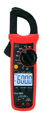 Токовые клещи RGK CM-10 с поверкой (Госреестр 81401-21)