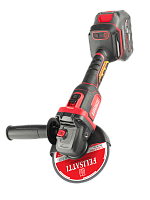 Угловая шлифовальная машина аккумуляторная  18В, d125 (2х5,0Ач, ЗУ, кейс) б/щ Felisatti HD FT1580
