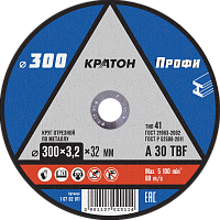 Круг для резки мет. A30TBF 300*3,2*32,0 Кратон