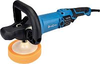 Машина полировальная 180мм, 1250Вт (600-3500об/мин, коробка) DongCheng DSP05-180