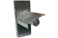 Стремянка  5 ступеней (1,20м) алюминиевая, лоток, крюк STABILO (гарантия 10 лет)