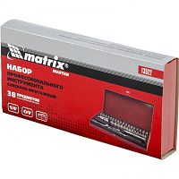 Набор инструмента  38 пр. 1/4" (4-14мм) MATRIX MASTER
