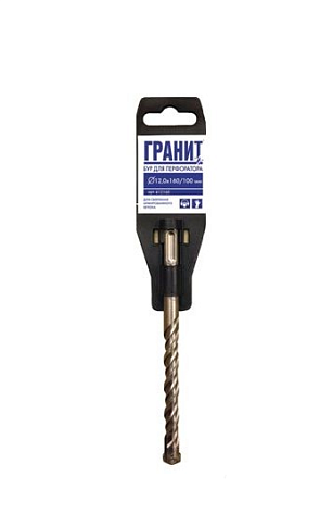 Бур SDS-plus  5,0 х 310/250мм ГРАНИТ Quadro-X 