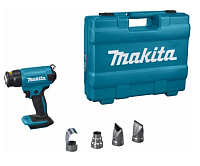 Термопистолет аккумуляторный Makita DHG180ZK (18В, 550С, буз АКБ и ЗУ)