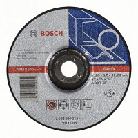 Круг зачистной 180x6x22 Bosch вогнутый Expert Metal