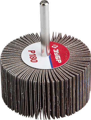 Круг лепестковый с оправкой КЛО 60х30х6мм з.180 ЗУБР