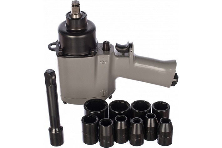 Гайковерт пневматический FUBAG IW720 + набор головок