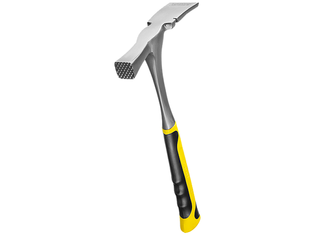 Молоток каменщика 600гр STAYER PROFESSIONAL, цельнометаллический, фиберглассовая ручка