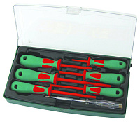 Набор отверток  диэлектрических 7шт+индикатор Jonnesway