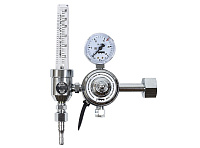 Редуктор углекислотный/аргоновый У-30/АР-40/3-220В с ротаметром и  подогревателем 220В КЕДР