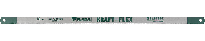Полотно по металлу 300мм 18 TPI KRAFTOOL KRAFT-FLEX  набор 10 штук