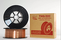 Проволока сварочная омедненная d=0,8мм (1кг) ER70S-6 (THQ-50C) BRIDGE