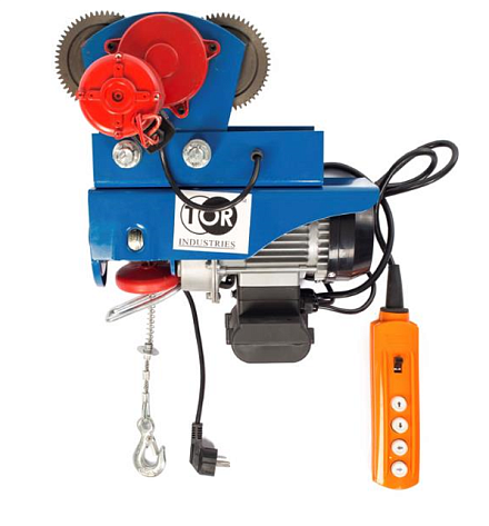 Таль электрическая с тележкой TOR PA-600/1200кг, 12/6м  (N)