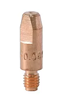Наконечник (токосъемник) М6 0,8мм L=28мм(толстый) КЕДР EXPERT E-Cu