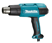 Термопистолет 2000Вт (50/650 град, 200-550 л/мин, 7 насадок, кейс) Makita HG6531CK