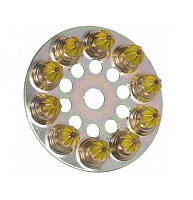 Патрон S.42 Disk Yellow 6,3х10 желтый в диске TOUA (100 шт)