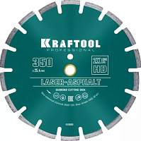 Диск алмазный по асфальту 350х25,4мм LASER-ASPHALT KRAFTOOL