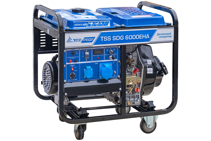 Электростанция дизельная TSS SDG 6000EHA
