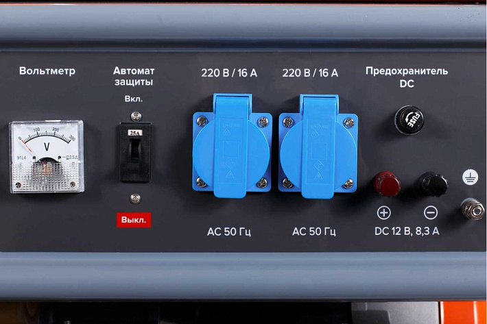 Электростанция бензиновая Кратон GG-6500EM