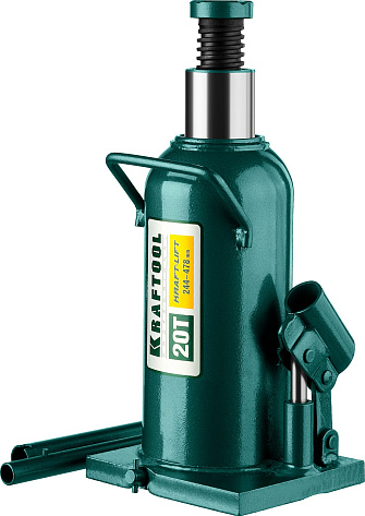 Домкрат гидрав. бутыл.  20т (244-478мм) KRAFTOOL KRAFT-LIFT