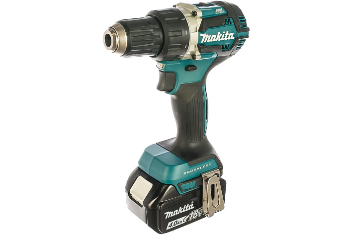 Дрель аккумуляторная Makita DDF484RME (54Нм, 18В, 2х4,0Ач, ЗУ)