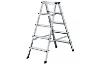 Стремянка двухсторонняя 2х6 ступеней (1,30м) MONTO Dopplo (гарантия 5 лет)