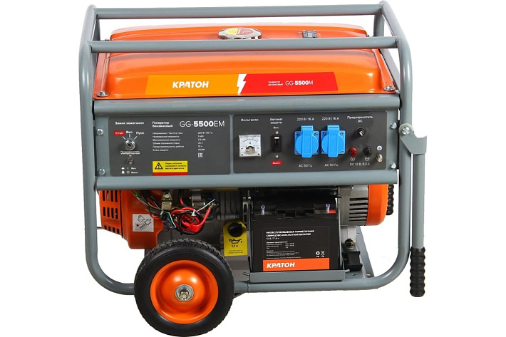 Электростанция бензиновая Кратон GG-5500EM