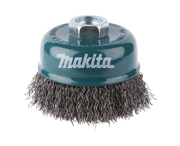 Щетка для УШМ чашеобразная  d75хМ14мм Makita проволока 0,3мм