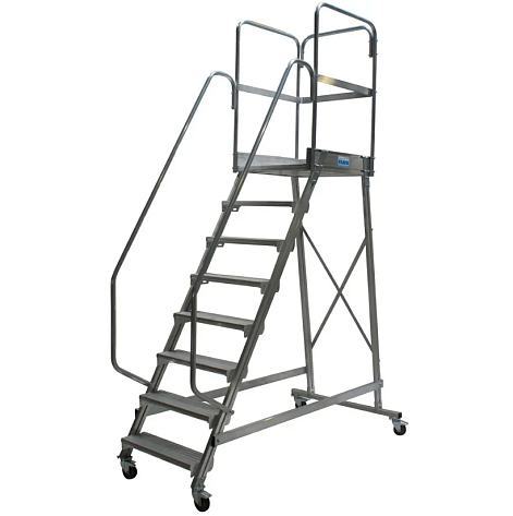 Лестница с площадкой 8 ступ. KRAUSE