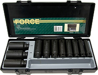 Набор головок 11 пр. FORCE 1/2