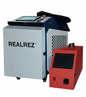 Аппарат для ручной лазерной сварки и очистки 2кВт, 220В, (4 в 1) REALREZ MY LCT 2000