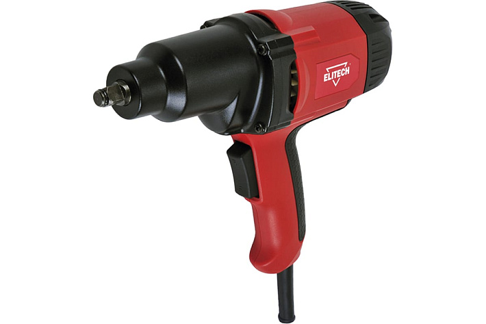 Гайковерт сетевой ударный  Elitech ГУ 350РЭ (1/2", 350Нм, 900Вт)