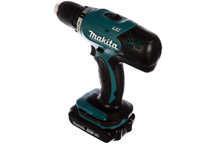 Дрель аккумуляторная Makita	DDF453SYE (42Нм, 18В, 2х1,5Ач, ЗУ)