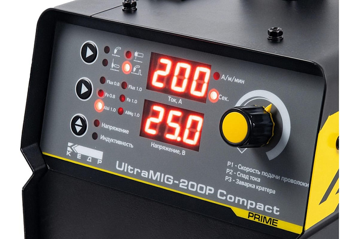 Полуавтомат сварочный КЕДР UltraMIG-200P Compact