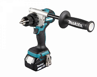 Дрель аккумуляторная 18В, 130Нм Makita DDF486RTJ (2х5,0Ач) б/щ