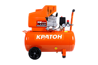 Компрессор   300 л/мин,  40л, 8 бар, прямой Кратон AC 300/40-DD (2кВт; 220В)
