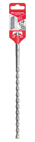 Бур SDS-plus 10 х 260/185мм 2 резца Rennbohr Duo 