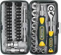 Набор инструмента  38 пр. KRAFTOOL UNIVERSAL-38 1/4