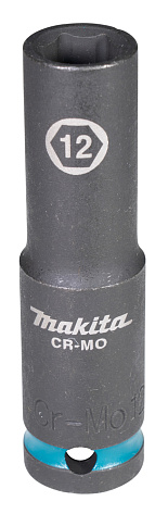 Головка ударная 1/2" 12мм х 80мм 6-гр Makita