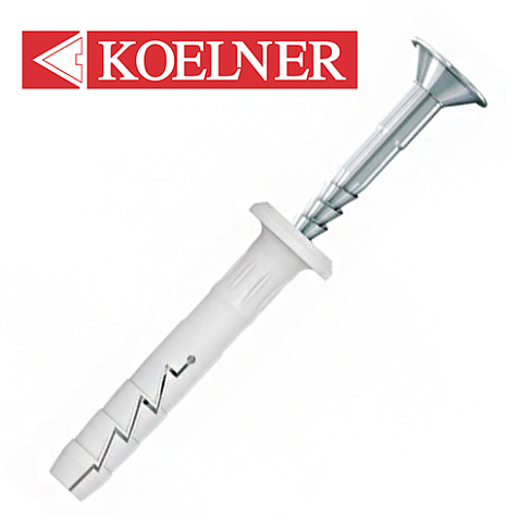 Дюбель-гвоздь с потайной манжетой 6х40мм FX-06L040 (200шт)